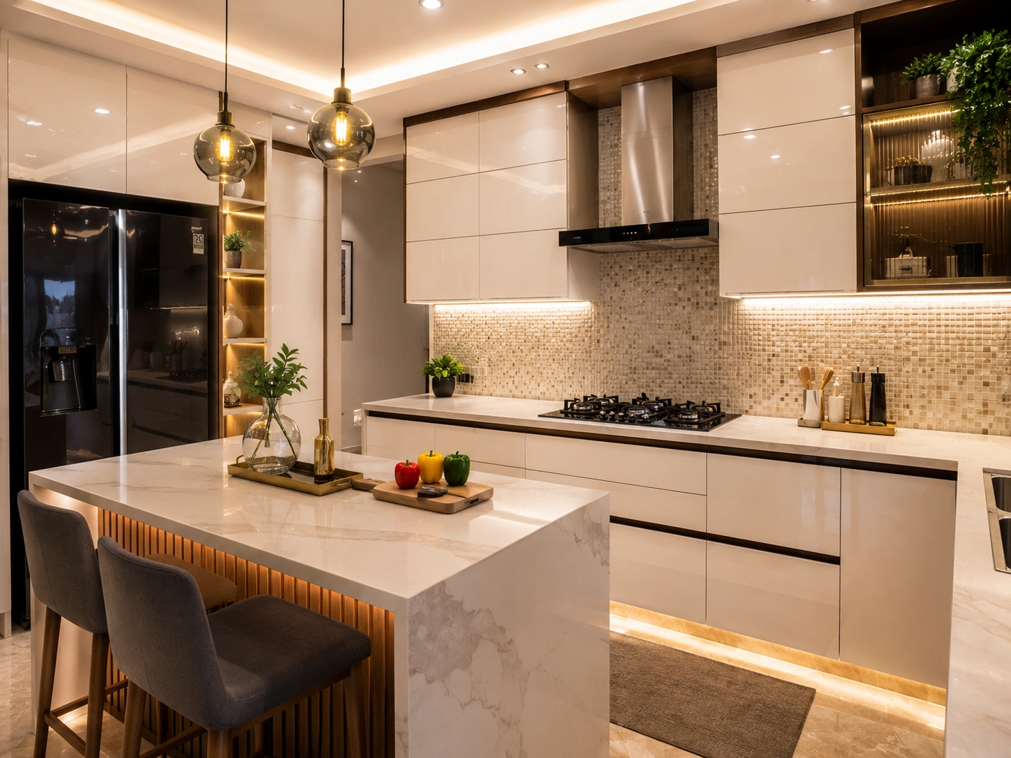 Modular kitchen interior